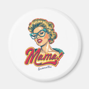 Íman Pop da Mãe Personalizada Art 2