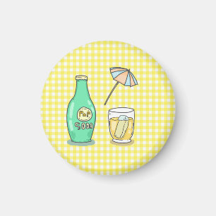 Íman Pop de Verão Soda Vibes - Boca de Cartoon Bonita
