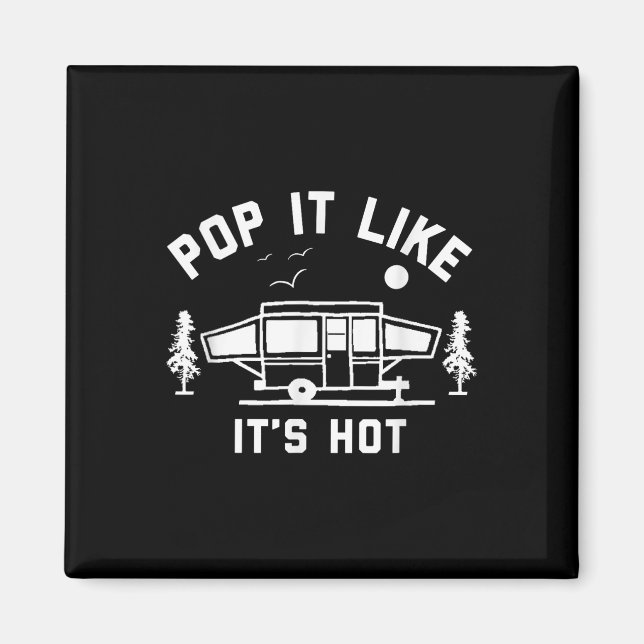 Íman Pop Gosta De Um Acampamento Quente, Pop (Frente)