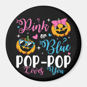 Íman Pop-Pop De-Rosa Ou Azul Te Ama Um Círculo De Bebê