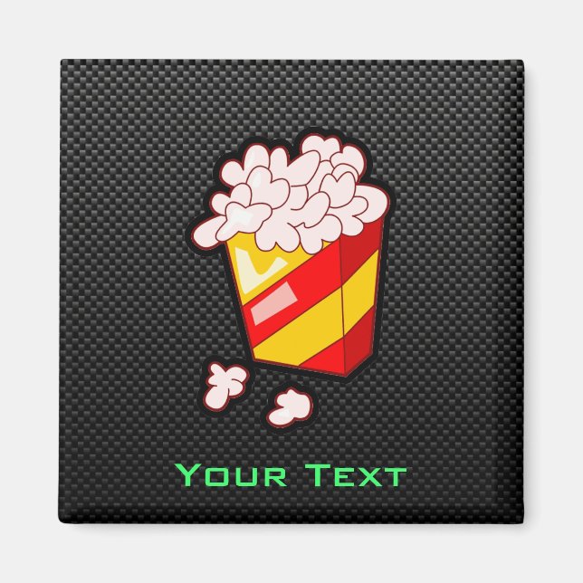 Íman Popcorn elegante (Frente)