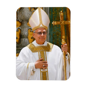 Íman Pope Leo XIV Capela Irmã de Massa