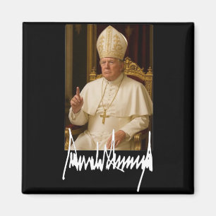 Íman Pope Trump Engraçado Presidente Americano Trump Va