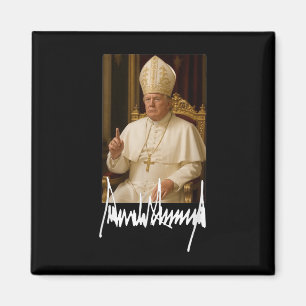 Íman Pope Trump Engraçado Presidente Americano Trump Va