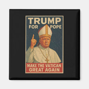 Íman Pope Trump Engraçado Presidente Trump Quer Ser O N