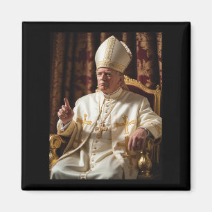 Íman Pope Trump Engraçado Presidente Trump Quer Ser O N