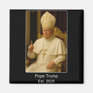 Íman Pope Trump Est. 2025 Trump Quer Ser O Próximo Po