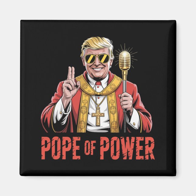Íman Pope Trump Presidente Quer Ser O Próximo Papa (Frente)