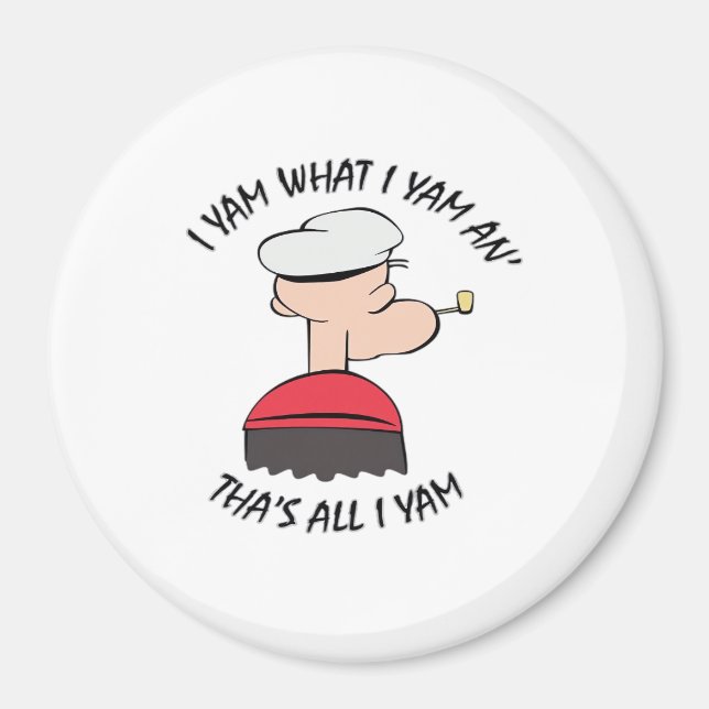 Íman Popeye I Yam What I Yam Classic (Frente)