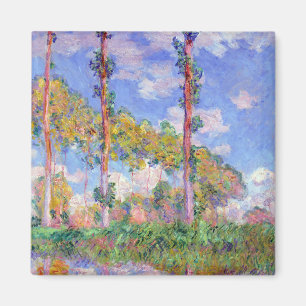 Íman Poplars no Sol, Monet