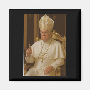 Íman Popo Trump Vaticano Church Papa Trump Engraçado Ch