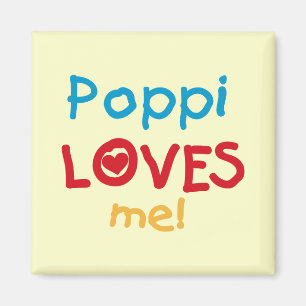 Íman Poppi me ama T-shirts e presentes