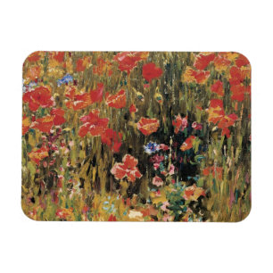 Íman Poppies de Robert Vonnoh, Impressionismo Vintage