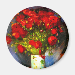Íman Poppies Vermelhos Van Gogh