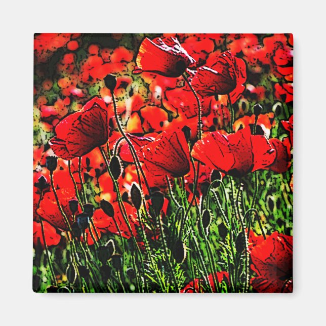 Íman Poppy (Frente)