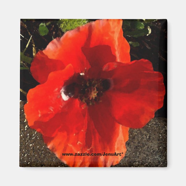 Íman Poppy (Frente)