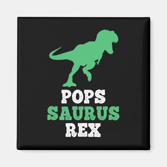 Íman Pops-saurus Rex Dino Dinosaur Funny Popssaurus  (Frente)