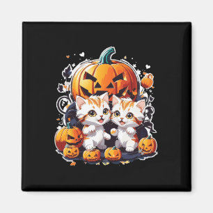 Íman Por Cat Catlovers Kids Halloween