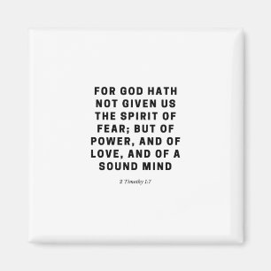 Íman Por Deus, Hath Não Nos Deu   2 Timothy 1:7