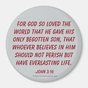 Íman Por Deus tão amado pelo mundo John 3:16