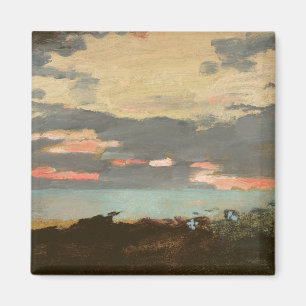 Íman Por do sol, baía de Saco