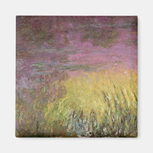 Íman Por do sol de Claude Monet   Waterlilies, 1915-26