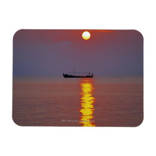 Íman Por do sol e mar 2