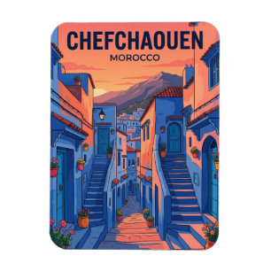 Íman Pôr do sol em Chefchaouen Marrocos
