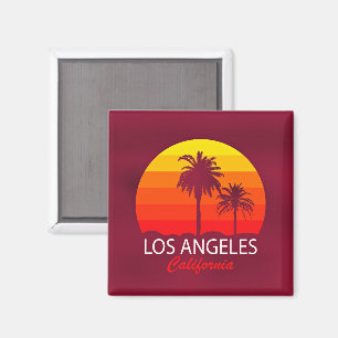 Íman pôr do sol em Los Angeles, Califórnia