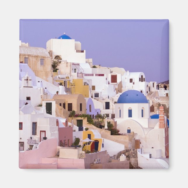 Íman Pôr do sol em Oil, Santorini 2 (Frente)