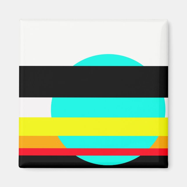 Íman pôr do sol marciano (Frente)