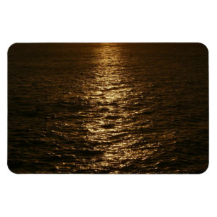 Íman Pôr do Sol na Água Fotografia Oceânica Abstrata