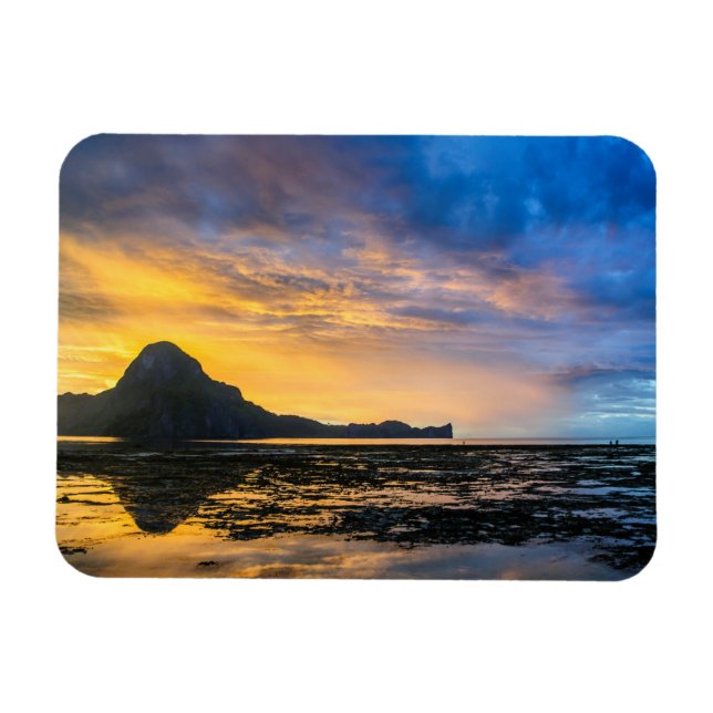 Íman Pôr do sol na Baía de El Nido (Horizontal)