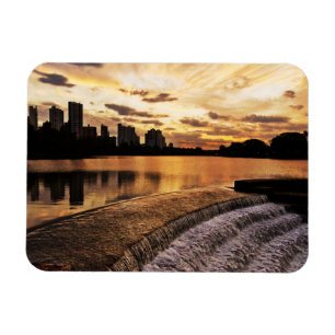 Íman Por do sol na cidade Londrina