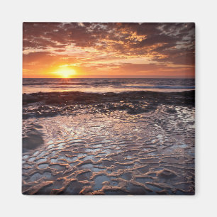 Íman Pôr do sol na praia, Califórnia