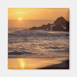 Íman Pôr do sol na praia de Pfeiffer