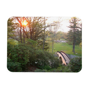 Íman Pôr do sol na Rainbow Bridge no Grove City College