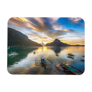 Íman Por do sol no EL Nido
