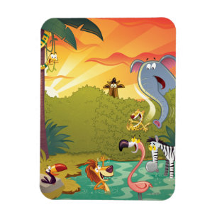 Íman Pôr-do-sol no furo de água