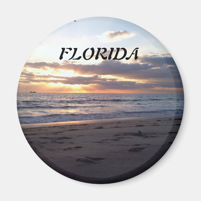Íman Pôr do sol no Golfo da Flórida (Frente)