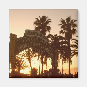 Íman Por do sol no ímã de Santa Monica
