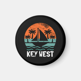Íman Pôr do Sol Retro em Key West Férias