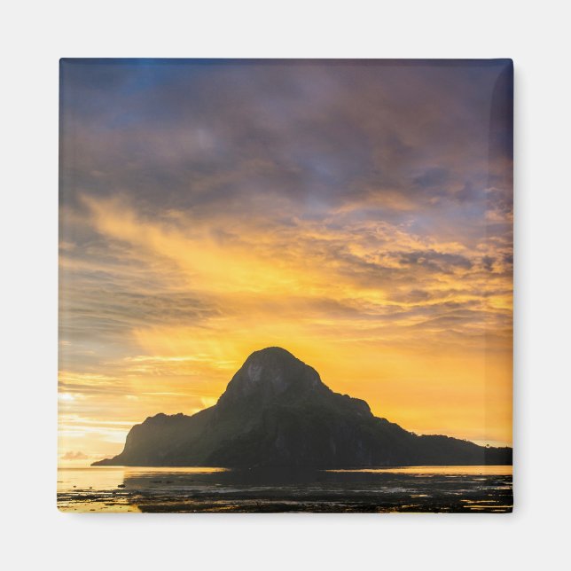Íman Pôr do sol sobre o Arquipélago de Bacuit (Frente)