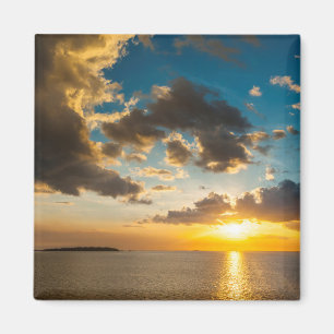 Íman Pôr do sol sobre o oceano, Fiji