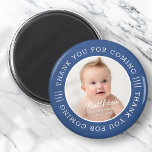 Íman Por Ele Sagrado Batismo Obrigado Por Ter Vindo Fot<br><div class="desc">Este design simples e moderno é composto por tipografia de serifa e adiciona uma foto personalizada.</div>