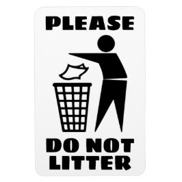 Íman Por favor, não coloque preto e branco personalizad