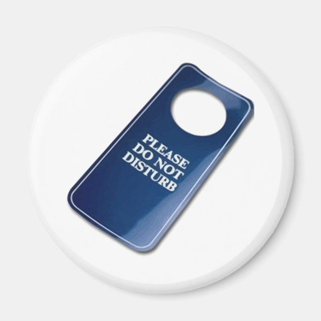 Íman Por favor, não perturbe (Frente)