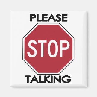 Íman Por favor, pare de falar