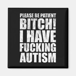 Íman Por Favor Seja Paciente Eu Tenho Autismo Dito Dive
