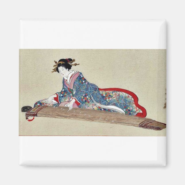 Íman por Hasegawa, Settei Ukiyo-e. (Frente)